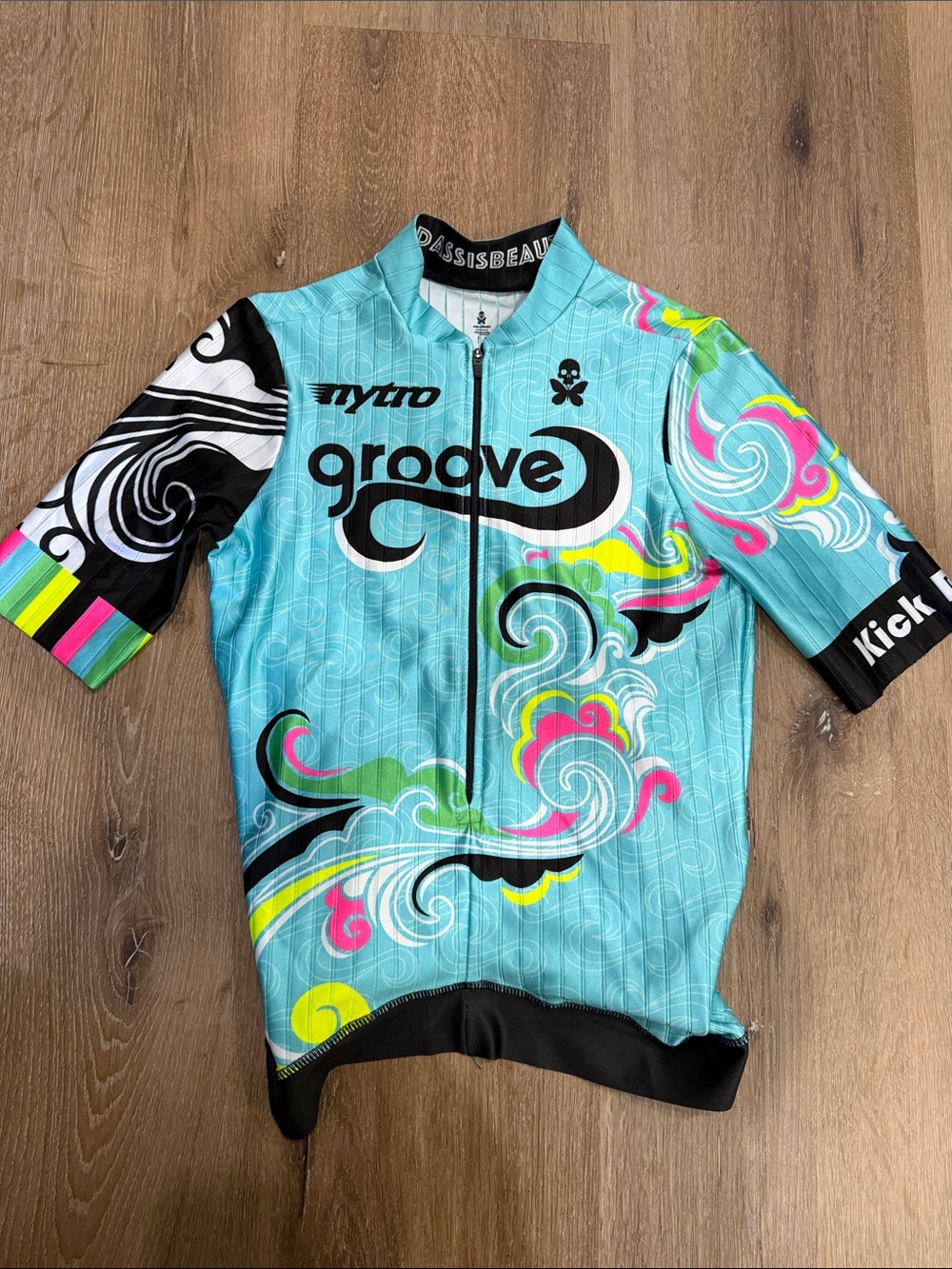 Hincapie Betty Designs Groove Mutli-Color Cycling Jersey | Medium